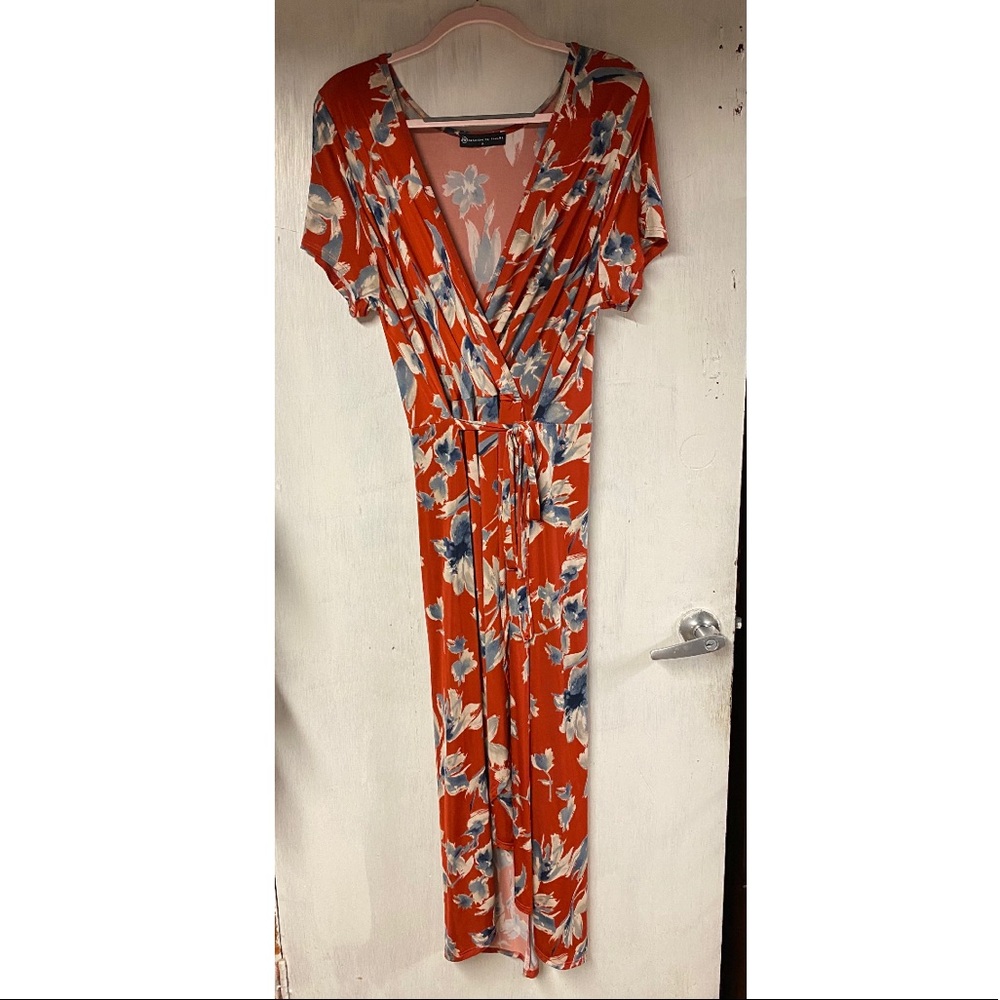 Fashion to Figure Summer Maxi Wrap Dress